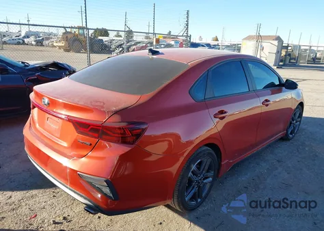 2021 Kia Forte Gt-Line from USA, damaged, VIN 3KPF34AD2ME293536